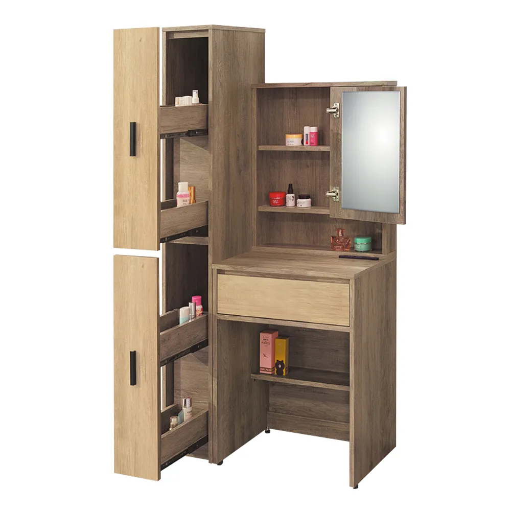 化妝櫃，化妝台 梳妝台.化妝檯.化妝桌.梳妝臺.鏡檯.球泡燈化妝檯.球泡燈化妝檯，白色亮面化妝臺 歷史價格詳細信息