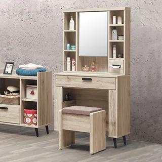 Boden-米菲2.5尺開放式二門三抽衣櫃(單吊桿) 歷史價格詳細信息