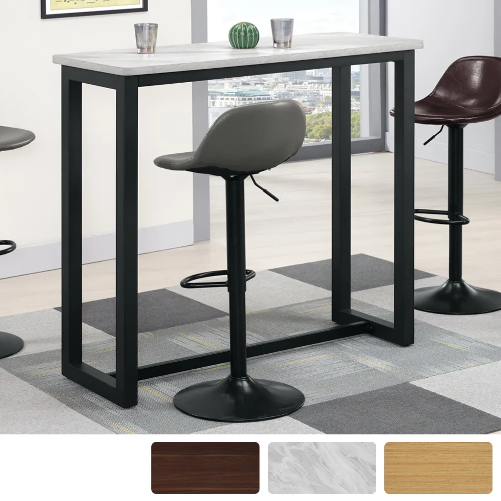 Bernice-瓦伊4尺經典簡約休閒桌/餐桌/商業桌-加大型(寬120x深70x高75cm-三色可選) 歷史價格詳細信息