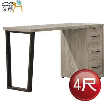 【文創集】范德雙色3尺上掀式鏡面化妝台/鏡台組合(含化妝椅) 歷史價格詳細信息