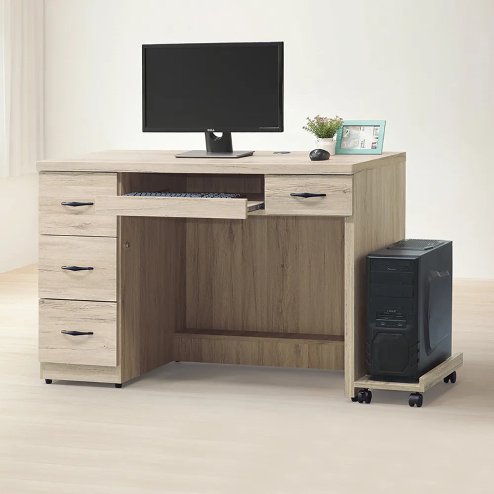 Boden-尼克4尺石面碗盤收納餐櫃/碗盤櫃/電器櫃/置物矮櫃 歷史價格詳細信息