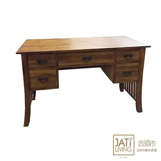 【吉迪市柚木家具】柚木四抽收納式餐桌 RPTA003B 歷史價格詳細信息