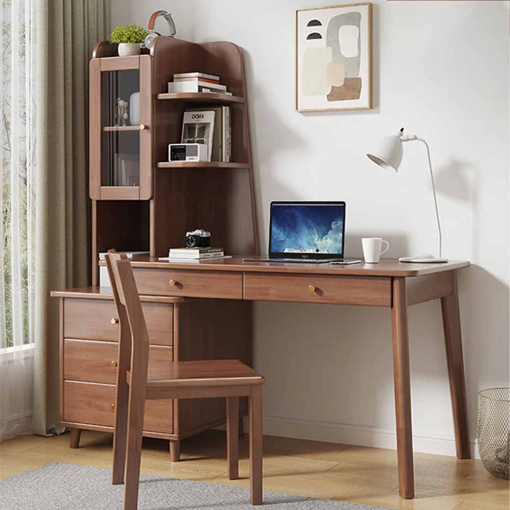 【HappyLife】原木書桌書櫃一體桌/100CM (Y10985) 歷史價格詳細信息