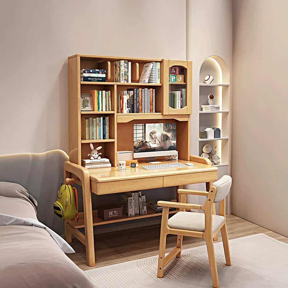 【HappyLife】原木學習書桌/三檔位升降/100CM (Y10764) 歷史價格詳細信息