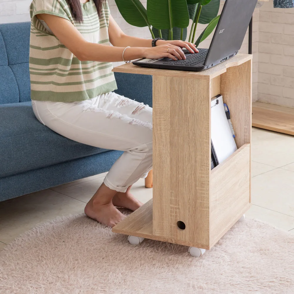 TZUMii萬用活動便利桌/床邊桌/沙發桌-質感棕 歷史價格詳細信息