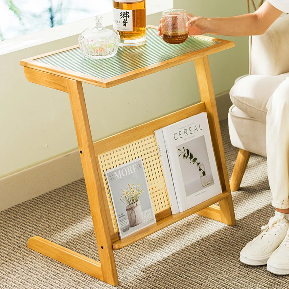 【HappyLife】楠竹製沙發邊桌/經典款/60x35公分/可調角度 (YV9947) 歷史價格詳細信息