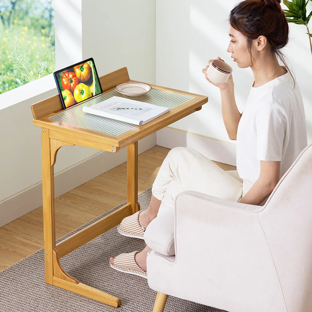 【HappyLife】楠竹製沙發邊桌/經典款/60x35公分/可調角度 (YV9947) 歷史價格詳細信息