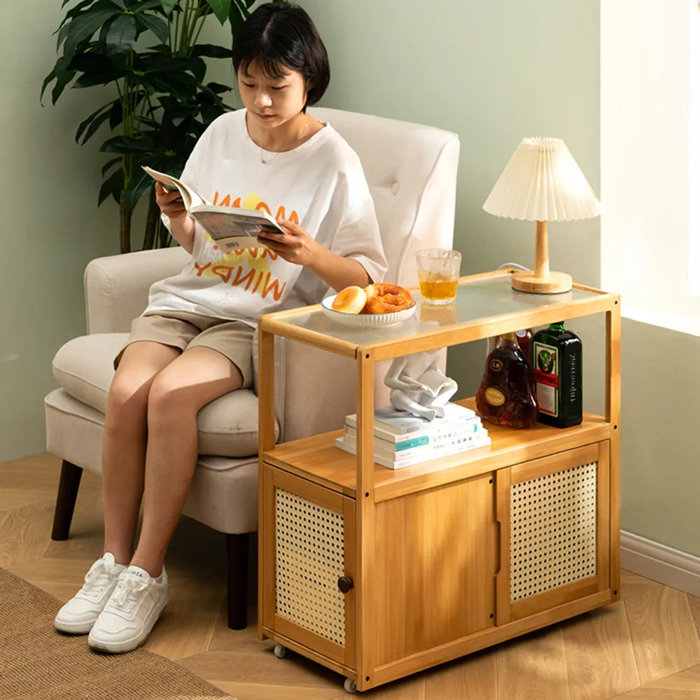 【HappyLife】楠竹製沙發邊桌/經典款/60x35公分/可調角度 (YV9947) 歷史價格詳細信息