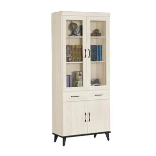 Bernice-喬安娜2.7尺二門二抽收納餐櫃/碗盤櫃/置物矮櫃/玄關櫃(下座) 歷史價格詳細信息