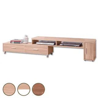 Bernice-班特利二抽伸縮電視櫃/長櫃(三色可選) 歷史價格詳細信息