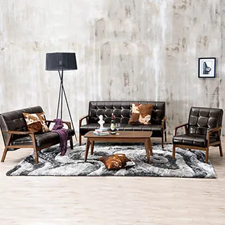 Bernice-蘭德爾3.6尺工業風圓型餐桌椅組合(一桌四椅) 歷史價格詳細信息