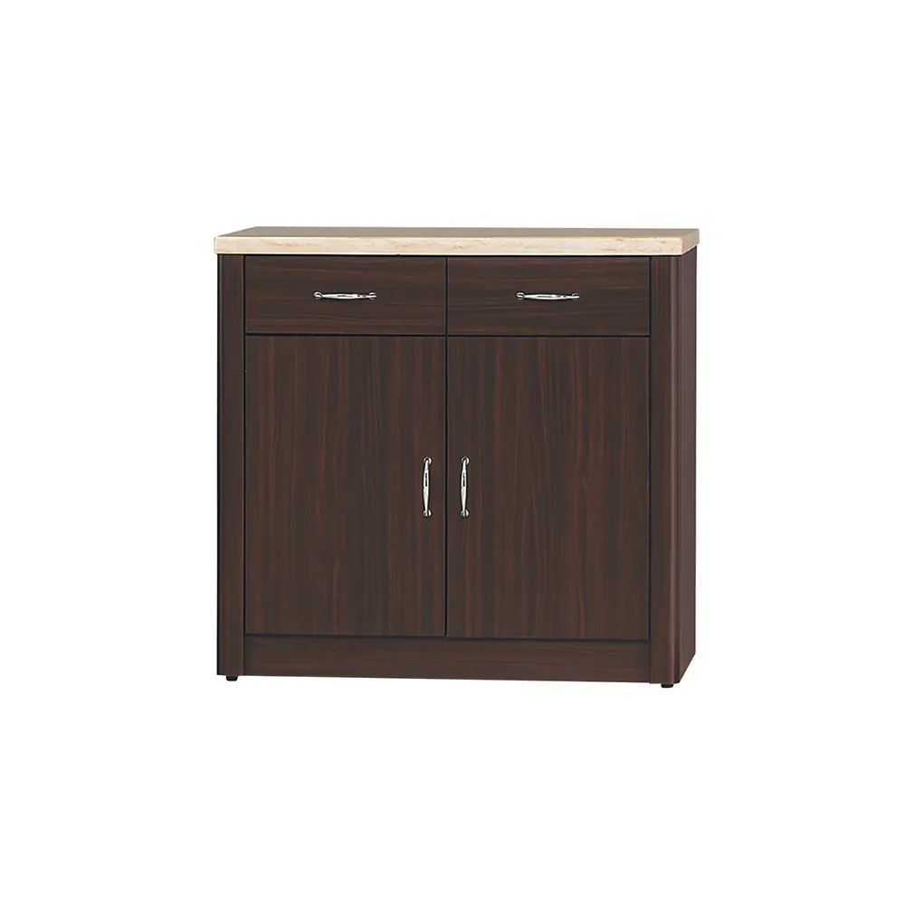 Bernice-卡米爾5.3尺仿石面碗盤收納餐櫃/電器櫃/置物矮櫃(下座) 歷史價格詳細信息