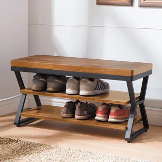 Bernice-文森2.7尺工業風二門一抽鞋櫃 歷史價格詳細信息