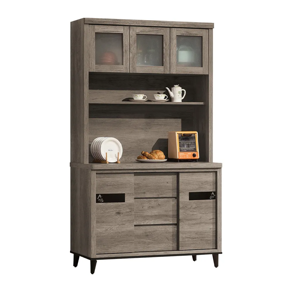 Bernice-拉斯4尺工業風中島型多功能餐桌/餐櫃 歷史價格詳細信息