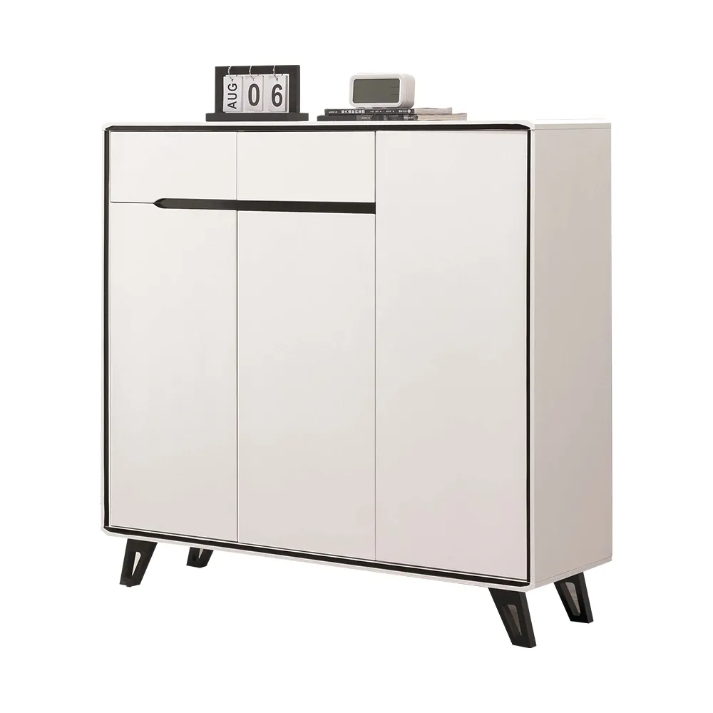 Bernice-薩姆森4尺中島型吧台桌+餐櫃/多功能收納餐桌櫃-黑色仿石面 歷史價格詳細信息