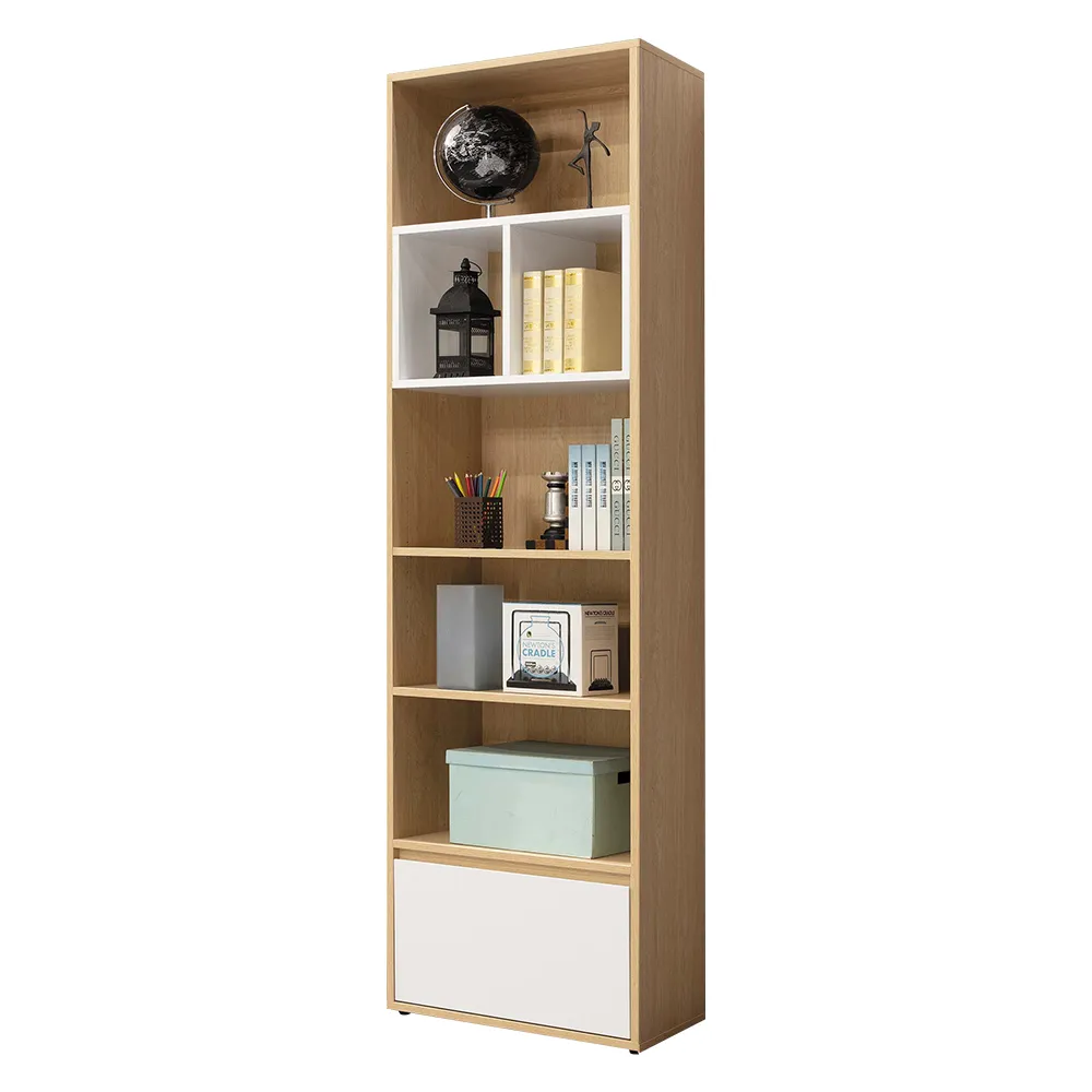 Bernice-費斯2尺二門二抽展示櫃/書櫃 歷史價格詳細信息