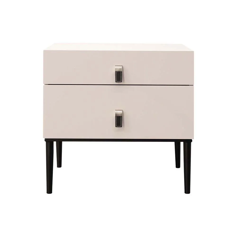 Bernice-潔瑪1.7尺床頭櫃/二抽收納櫃/置物小邊櫃/小茶几 歷史價格詳細信息