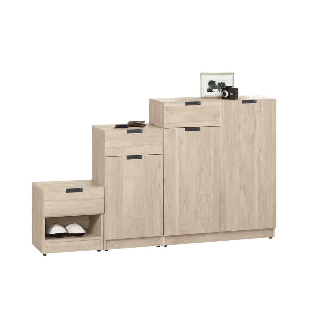 Bernice-茱伊嚴選4尺多功能推門/拉門衣櫃(一抽+三吊桿) 歷史價格詳細信息