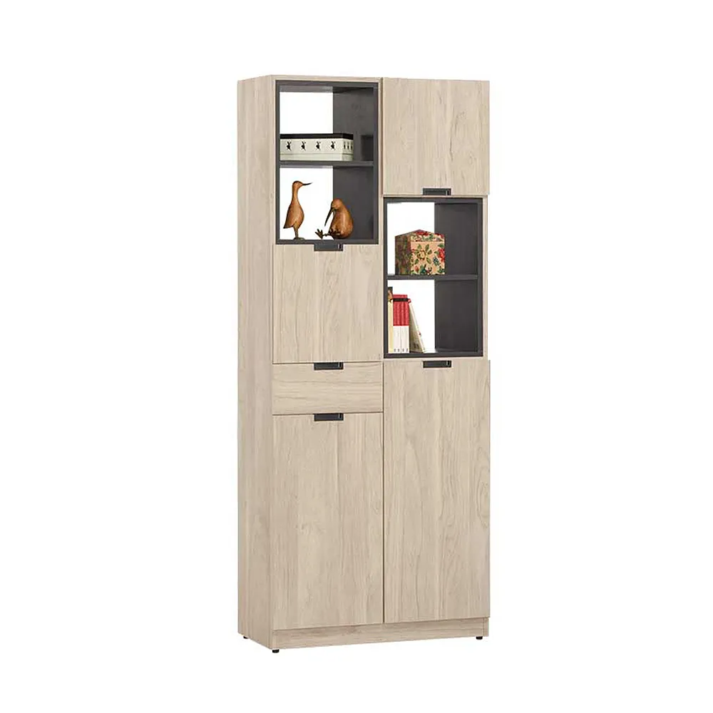 Bernice-茱伊嚴選4尺多功能推門/拉門衣櫃(一抽+三吊桿) 歷史價格詳細信息