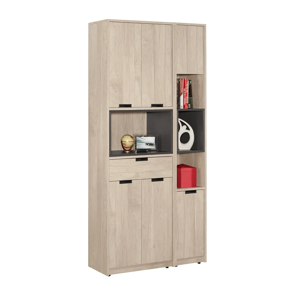 Bernice-安尼5.2尺黑色石面收納餐櫃/碗盤櫃/電器櫃/置物矮櫃 歷史價格詳細信息