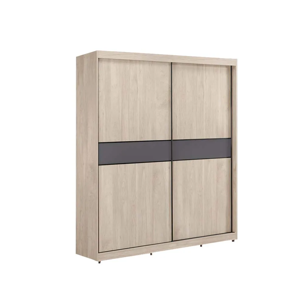 Bernice-茱伊嚴選4尺多功能推門/拉門衣櫃(一抽+三吊桿) 歷史價格詳細信息