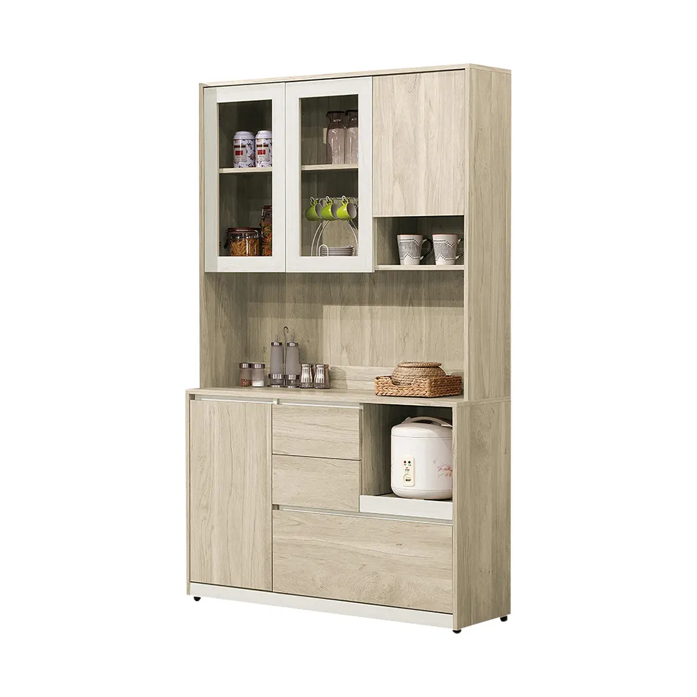 Bernice-貝卡3.1尺日系仿石面造型屏風玄關高鞋櫃組合(二門單抽中開放鞋櫃+屏風座鞋櫃) 歷史價格詳細信息