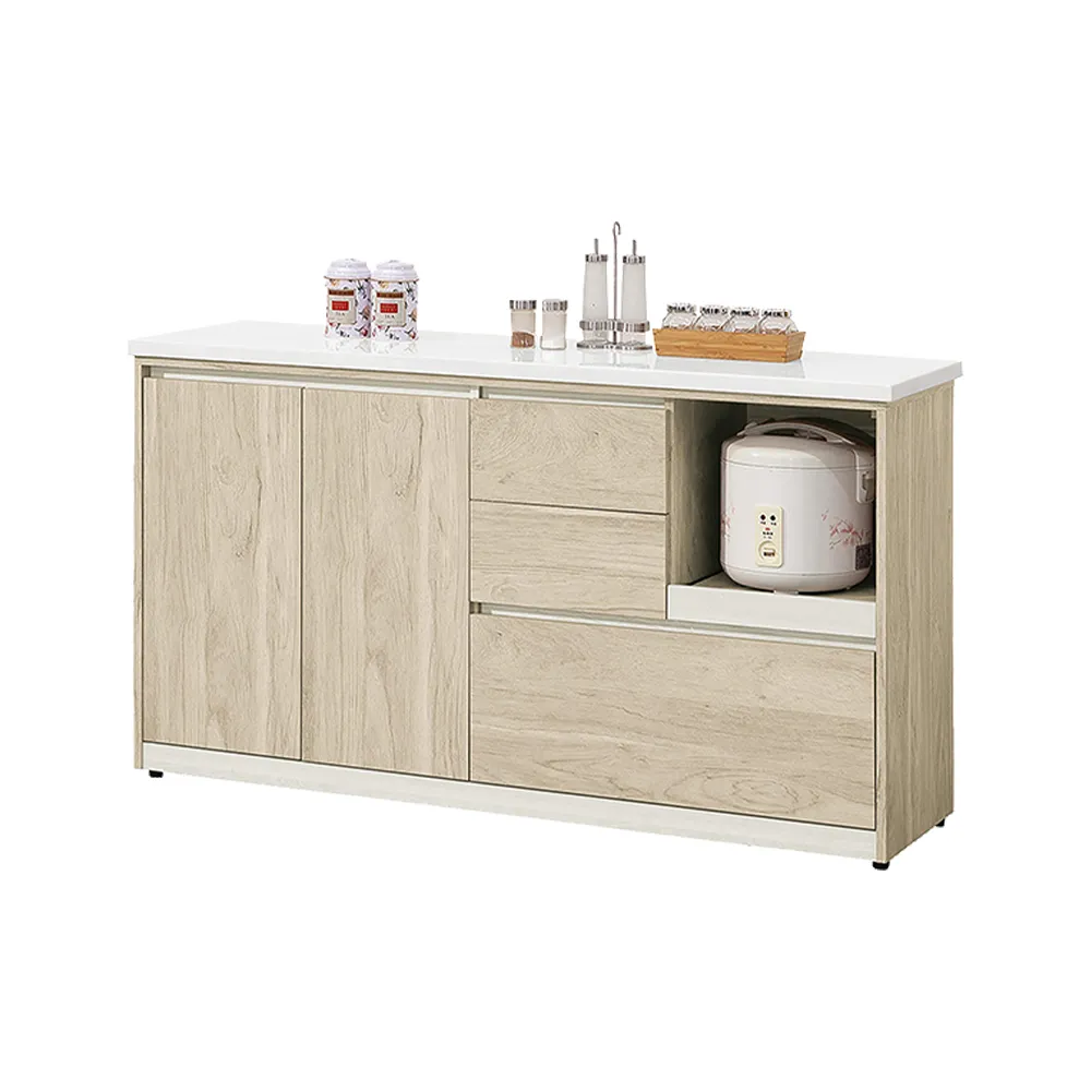 Bernice-席拉5尺電視櫃/長櫃(兩色可選) 歷史價格詳細信息