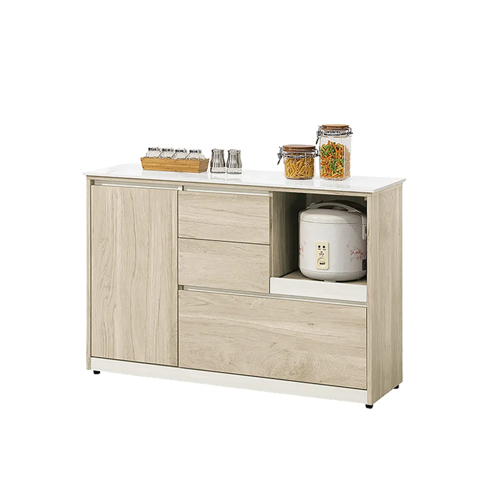 Bernice-卡米拉4.7尺工業風黑色岩板餐桌椅組(一桌四椅-兩色可選) 歷史價格詳細信息