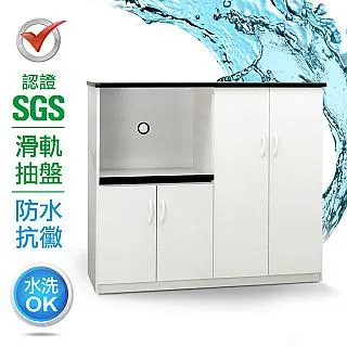 IHouse-SGS 防潮抗蟲蛀塑鋼四層開放式置物碗盤櫃(寬64深40高151CM) 歷史價格詳細信息