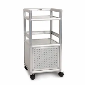 Cabini小飛象-黑花格1.2尺鋁合金三門收納櫃40.1x41.1x115.3cm 歷史價格詳細信息