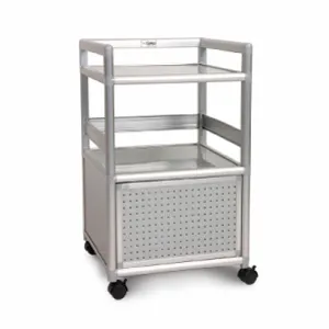 Cabini小飛象-黑花格1.5尺鋁合金三門收納櫃49.8x50.8x115.3cm 歷史價格詳細信息