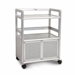 Cabini小飛象-黑花格1.5尺鋁合金三門收納櫃49.8x50.8x115.3cm 歷史價格詳細信息