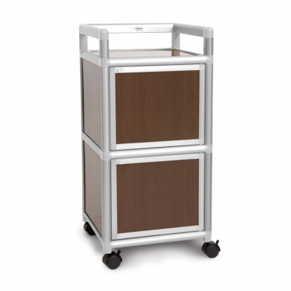 Cabini小飛象-黑桃木1.2尺鋁合金三門收納櫃40.1x41.1x115.3cm 歷史價格詳細信息