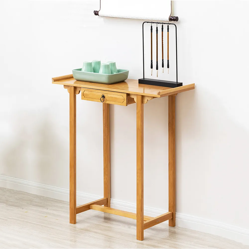 【HappyLife】楠竹製古風壓克力門餐邊櫃/四門三層 (Y10684) 歷史價格詳細信息