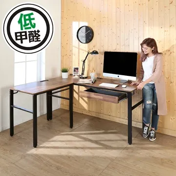 BuyJM工業風低甲醛160公分附層架單鍵盤架工作桌/電腦桌 歷史價格詳細信息