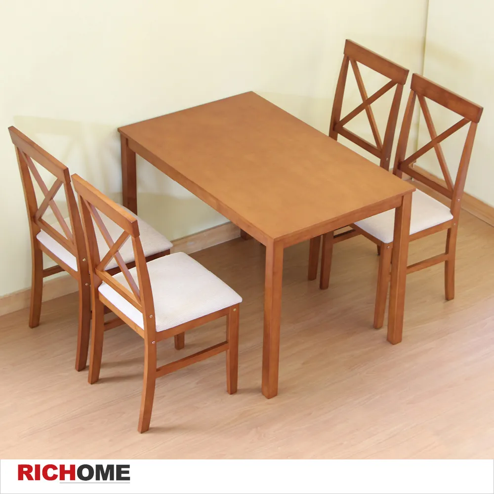 【RICHOME】北歐簡約風格實木餐椅/木椅/化妝椅(櫸木椅腳) 歷史價格詳細信息