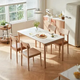 m%實木落地電視櫃簡約奶油風客廳家用電視機櫃茶几組合巖板地 歷史價格詳細信息