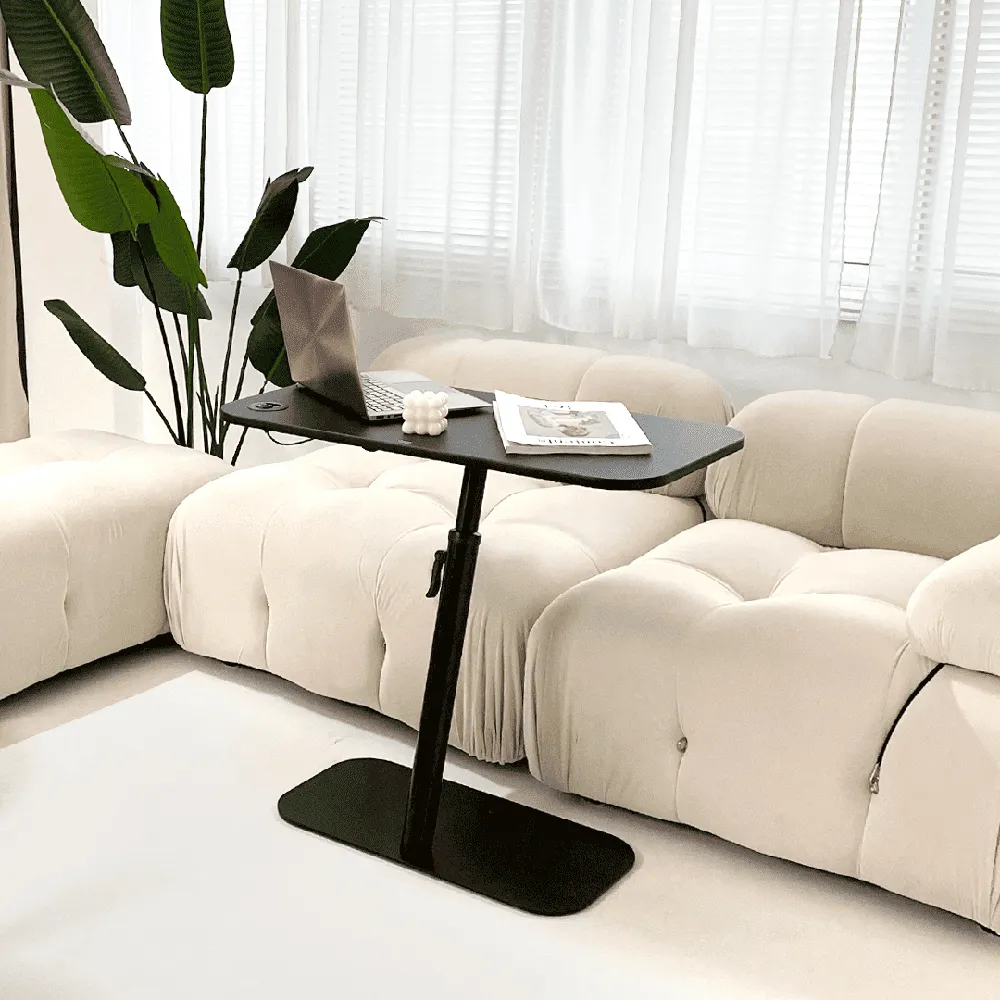 【aka】移動式坐站氣壓升降桌-黑色 (電腦桌/辦公桌/萬用桌/客廳桌/書桌) 歷史價格詳細信息