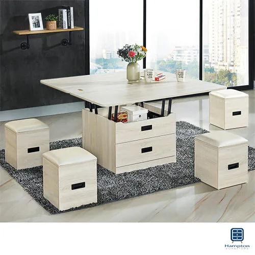 Hampton諾克斯橡木貓抓皮6尺床組-床片組 歷史價格詳細信息