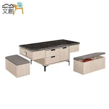 【文創集】瑞希5尺雙人可收納床頭片(三色可選＋LED&插座設置) 歷史價格詳細信息