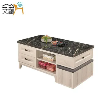 【文創集】特爾 灰橡2尺鋁條四抽斗櫃 歷史價格詳細信息