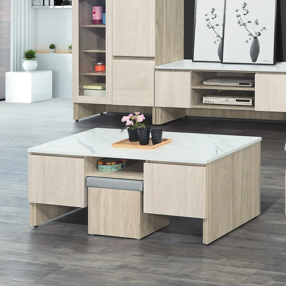 茶几凳子兩用奧利蘭蘑菇邊幾何圖簡約玻璃鋼彩繪臺面電度茶几 歷史價格詳細信息