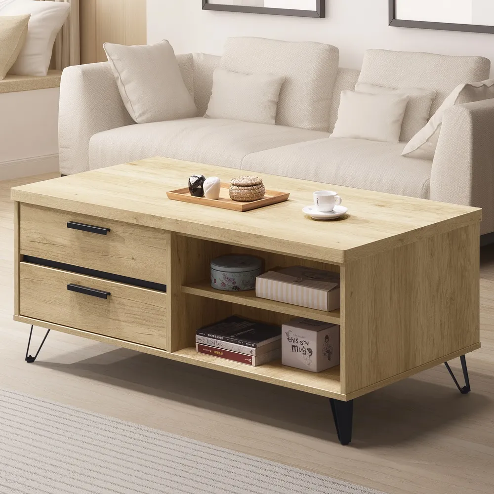 直人木業-NORTH楓木120公分三抽開門衣櫃 歷史價格詳細信息