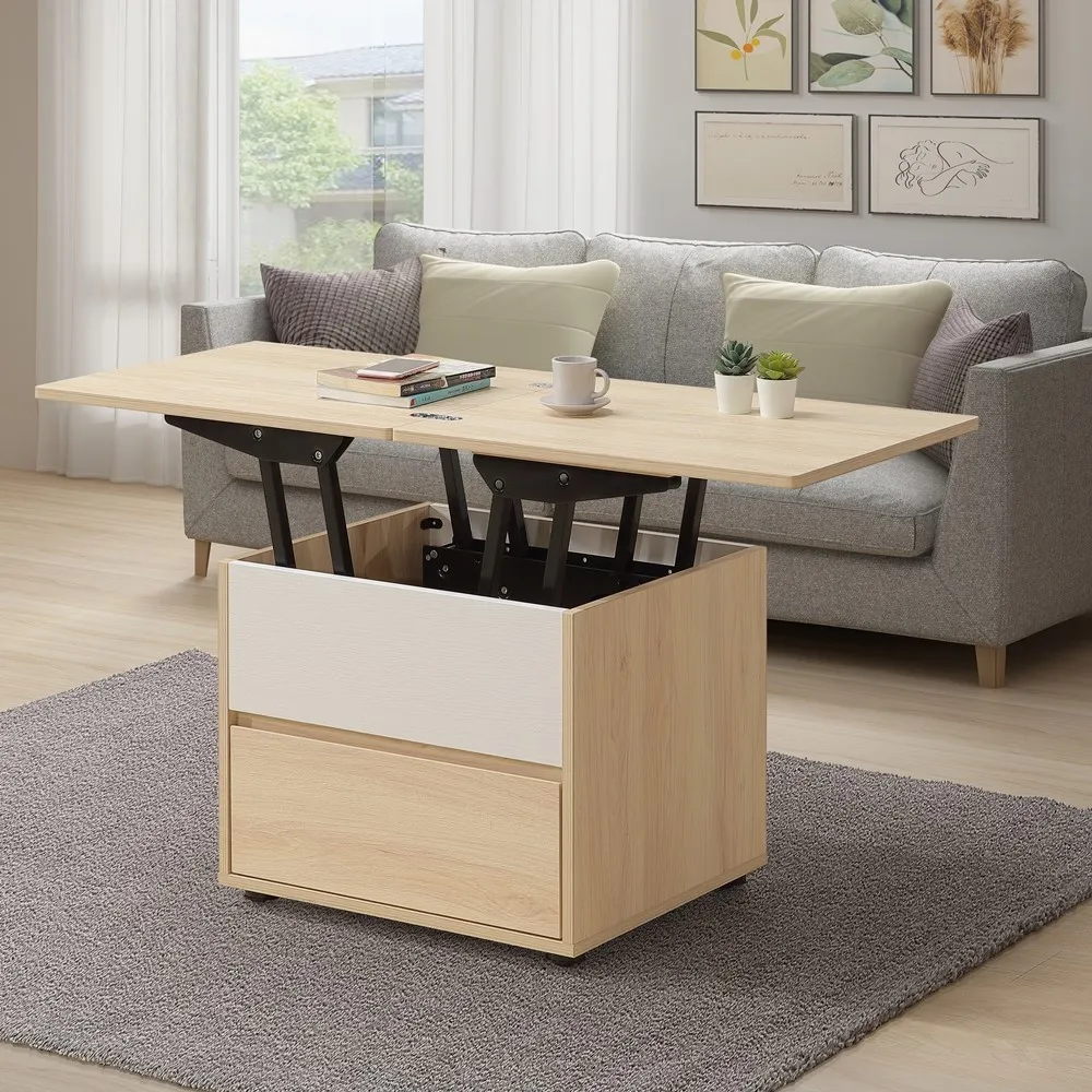 餐桌椅馨佰利巖板餐桌家用小戶型可伸縮方圓兩用桌奶油風全實木吃飯桌子 現貨 歷史價格詳細信息