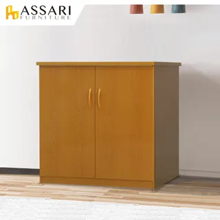 ASSARI-防潮防蛀塑鋼緩衝雙門一抽碗盤櫃-附輪(寬64x深42x高88cm) 歷史價格詳細信息