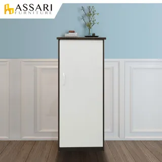 ASSARI-防潮防蛀塑鋼緩衝單門置物鞋櫃(寬44x深34x高117cm) 歷史價格詳細信息