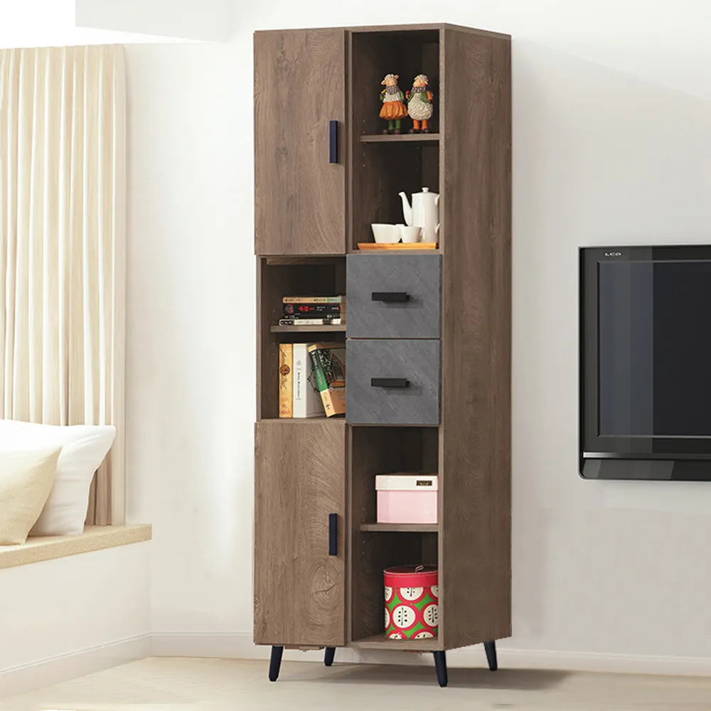 Boden-奧米2.6尺工業風二抽書桌/工作桌 歷史價格詳細信息