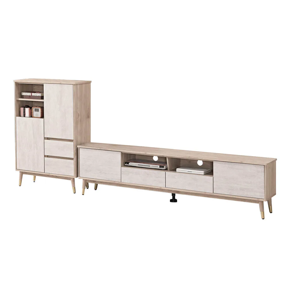 Boden-哈佐9.5尺多功能衣櫃組合(雙吊+單吊+雙吊+轉角衣櫃) 歷史價格詳細信息