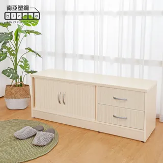 Birdie南亞塑鋼-3.8尺方塊直飾條二推/拉門右開放防水塑鋼鞋櫃(白色+粉紫色) 歷史價格詳細信息