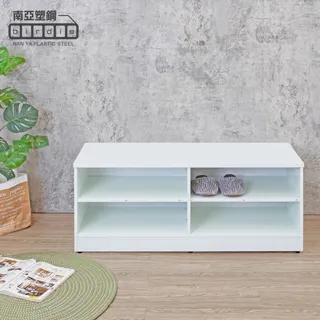 Birdie南亞塑鋼-4尺開放式10格防水塑鋼書櫃/十格收納櫃/展示櫃(白色) 歷史價格詳細信息